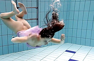 Pool three lesbian HD video.